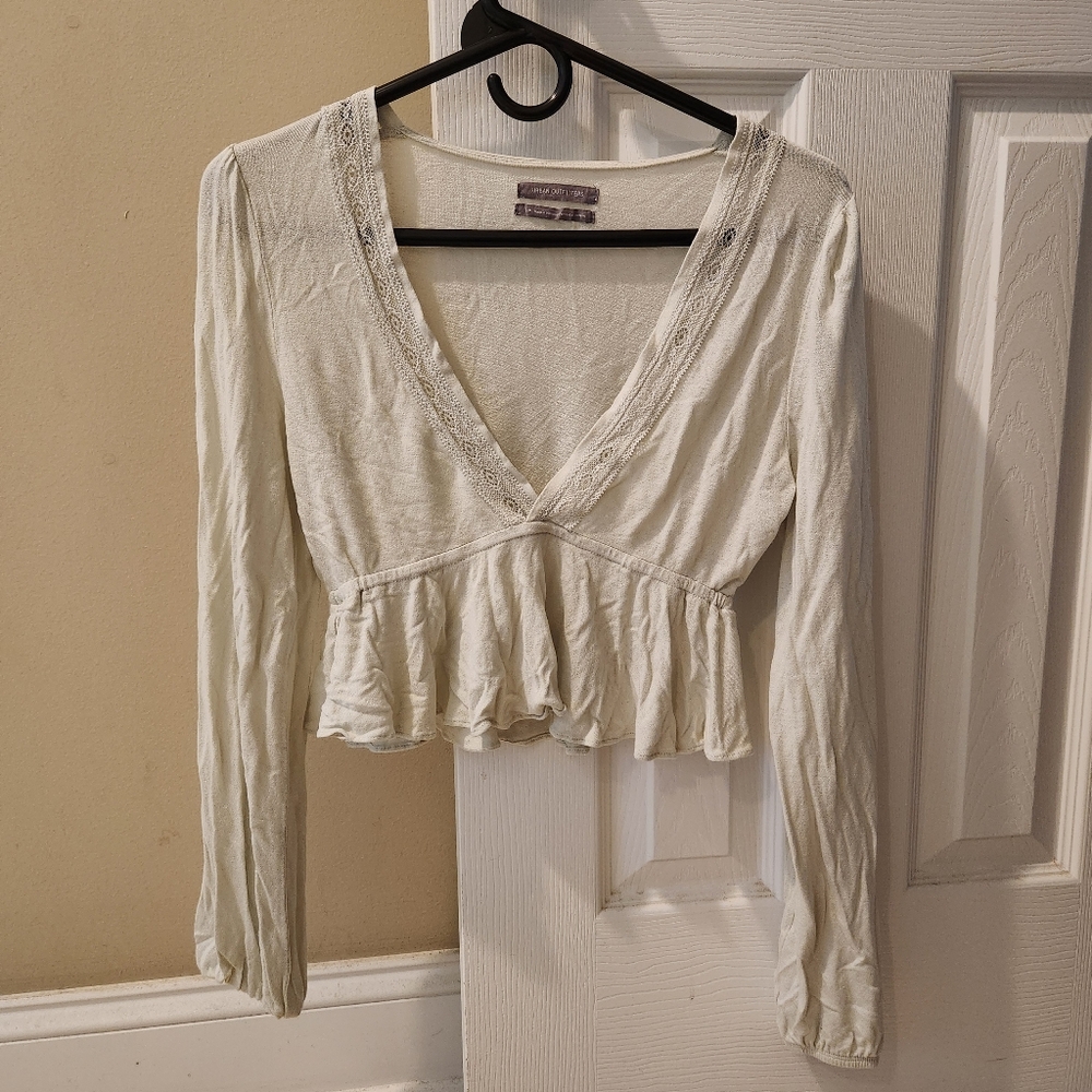 Urban Outfitters mint boho top